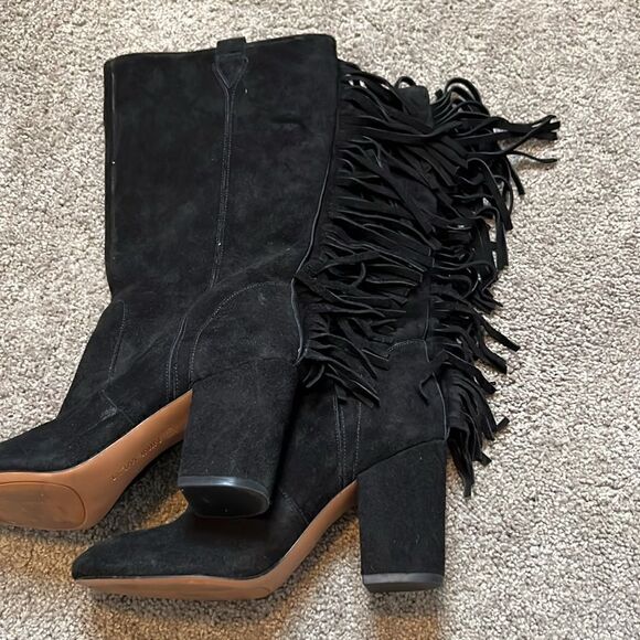 Nine West Fringe Boots - Picture 2 of 4